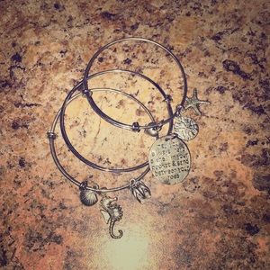 Alex and ani bracelet set